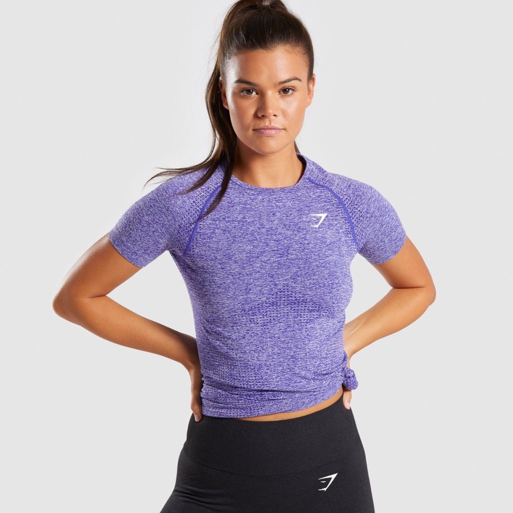 Gymshark vital seamless t-shirt (indigo marl)
